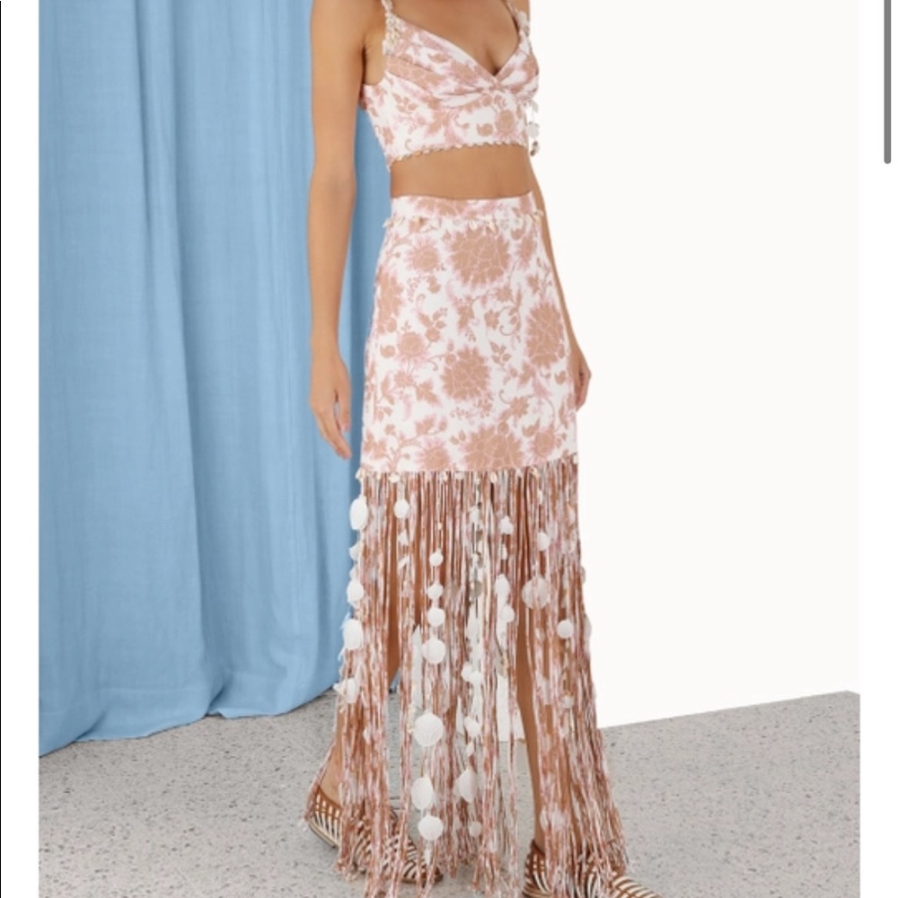 Zimmermann Postcard Shell Two Piece Set